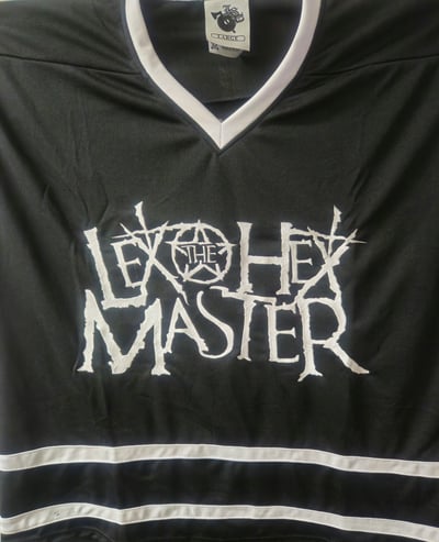 Image of LEX THE HEX MASTER: 2024 LOGO HOCKEY JERSEY 