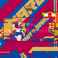 Image 1 of WAIFUS x Barca / Desk Mat 