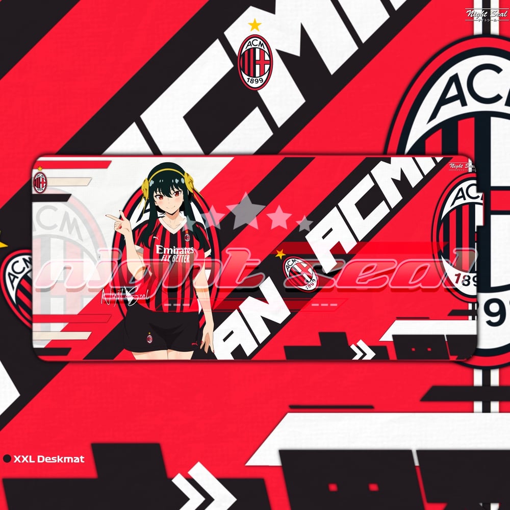 Image of WAIFUS x AC Milan / Desk mat 