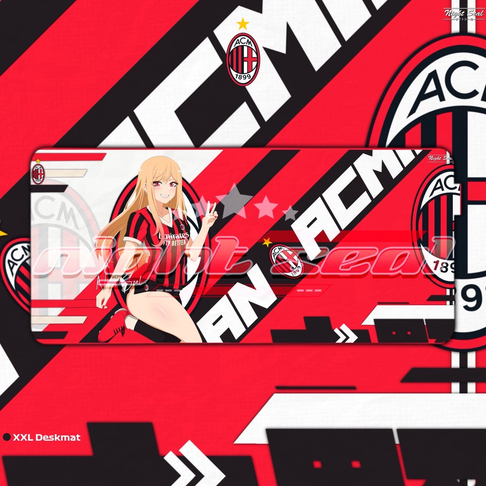 Image of WAIFUS x AC Milan / Desk mat 