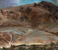 Ochre hillside, Lower Marshes