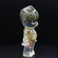 Image 6 of Glow in the Dark Brain 4.5'' Large Anatomy Double Cast (PLUS a blind box style mystery mini figure)