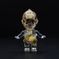 Image 1 of Skeleton Skull Kilos Kewties 3 inch Anatomy Double Cast Resin Figure (PLUS mystery mini figure)