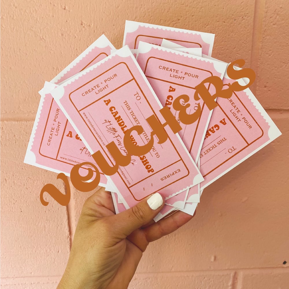 Image of Candle Workshop Vouchers