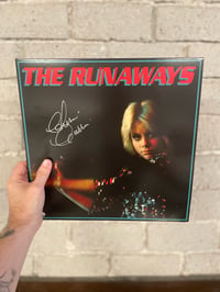 The Runaways – The Runaways - 180 gram pressing LP signed by Cherie Currie!