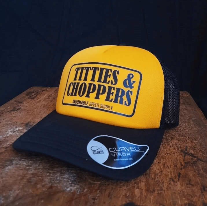 Image of Trucker cap Titties&Choppers - vinyl