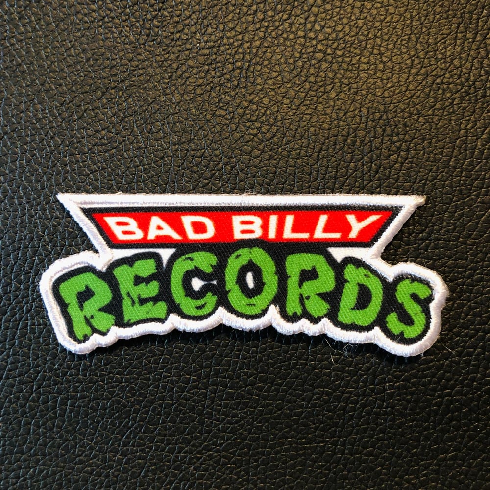 BAD BILLY RECORDS (PATCH) RED/GREEN