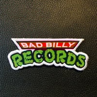 Image 2 of BAD BILLY RECORDS (PATCH) RED/GREEN