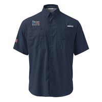 Image 3 of Trump Vance 24' Men’s Columbia PFG short sleeve button shirt