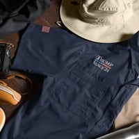 Image 2 of Trump Vance 24' Men’s Columbia PFG short sleeve button shirt