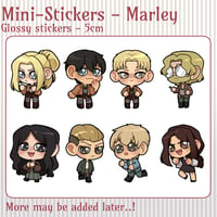 ATTACK ON TITAN - MARLEY STICKERS