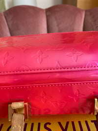 Image 7 of Louis Vuitton Pink Sullivan Patent Leather Handbag