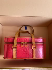 Image 10 of Louis Vuitton Pink Sullivan Patent Leather Handbag