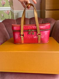 Image 1 of Louis Vuitton Pink Sullivan Patent Leather Handbag