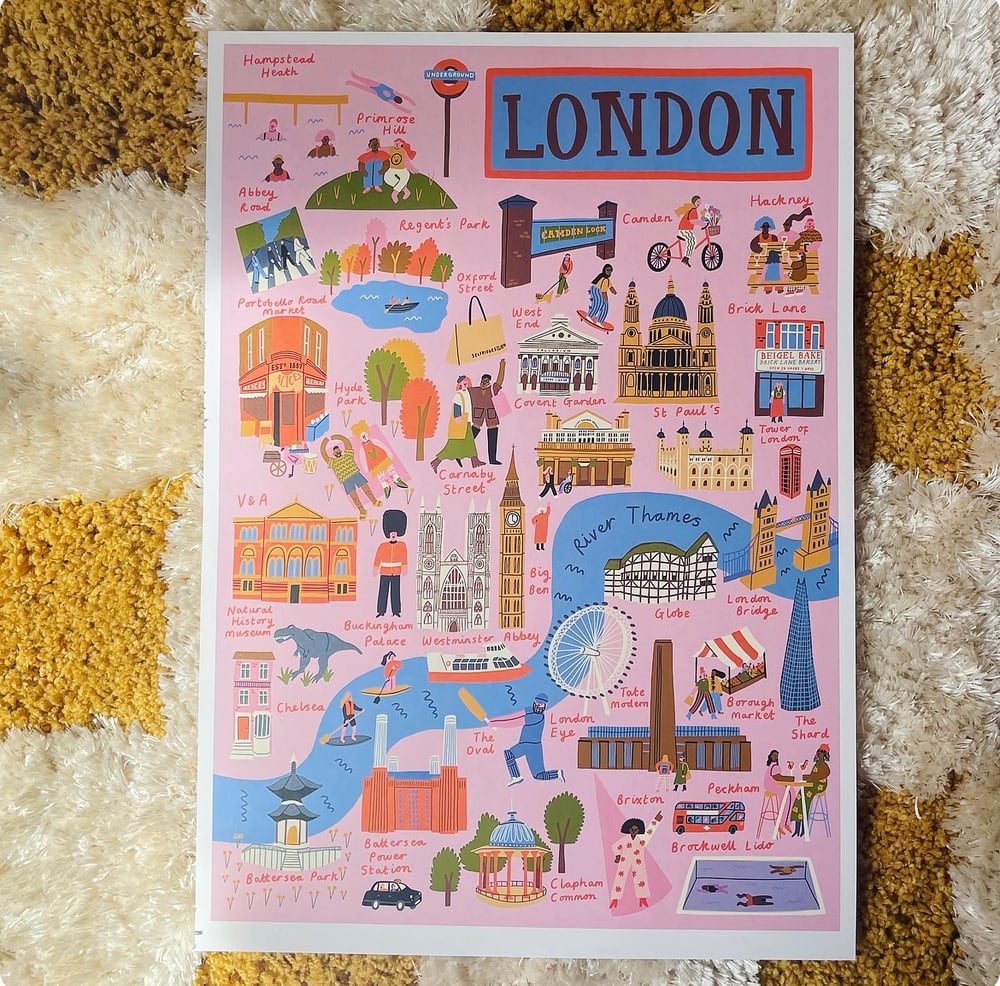 Image of UK Illustrated Maps