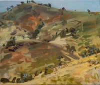 Sun lit hillside, Lower Marshes