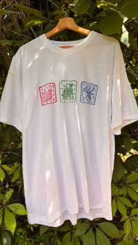 Meet Me By The Pond T-Shirt in White XXXL