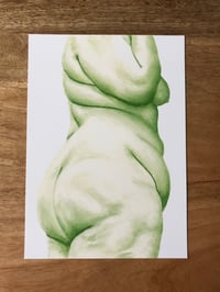 Image 1 of Green Beautiful Body Print