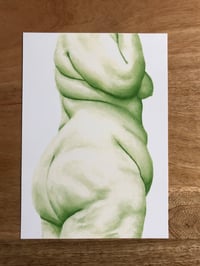 Image 2 of Green Beautiful Body Print