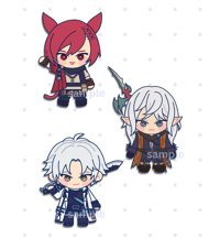 Die-cut stickers [FFXIV]