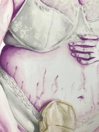 Image 3 of Pink and Purple Beautiful Body Print