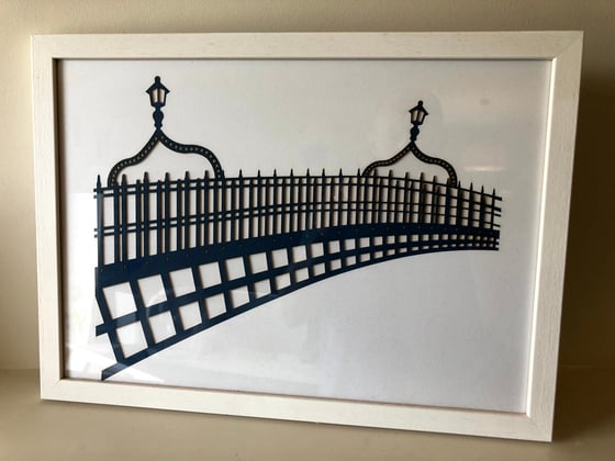 Image of HaPenny Bridge Framed Print *Clearance*