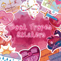 Image 1 of BOOK TROPES Stickers  