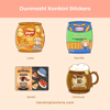 Dunmeshi x Konbini Stickers