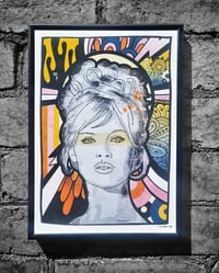 Image 1 of Brigitte Bardot - Giclee Portrait Print