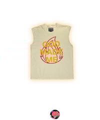 Image 1 of Sleeveless GMMF - orange and red