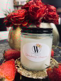 Image 1 of Strawberry Cheesecake Candle