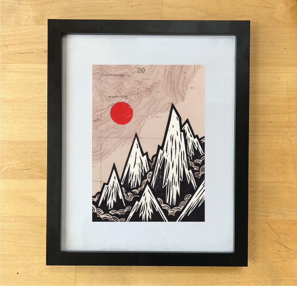 Image of Untitled Mountians 1 - Original Artwork