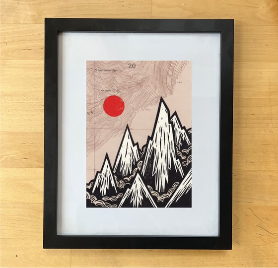 Image of Untitled Mountians 1 - Original Artwork