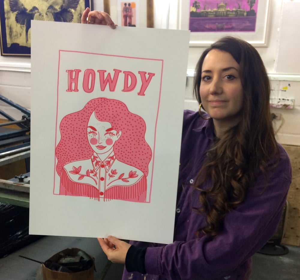 Image of SCREENPRINTING WEEKEND: Sat./Sun. 26th./27th. Oct. 11am. - 5pm. £170.00