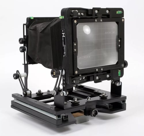 Image of Stenopeika Hyper 4X5 MKII Camera w/ 150mm + 90mm lenses +holders +fresnel +film