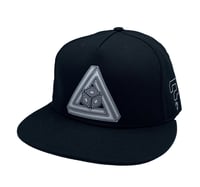 Image 1 of Geometrical Questions Glow in the Dark Snapback Hat 