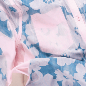 Image of PINK OFFICE SUN FLOWER SHIRT