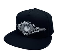 Image 1 of Optical Eye G Jones Inspired  Glow in the dark SnapBack Hat 