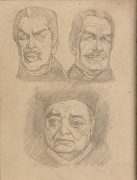 Image 2 of Louise Brooks, Vincent Price, and Peter Lorre studies