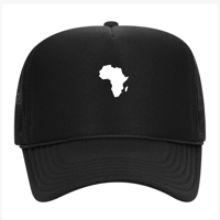 Image 1 of African map Trucker Caps