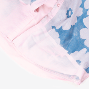 Image of PINK OFFICE SUN FLOWER SHIRT