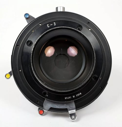 Image of Graphic Kowa 305mm F9 Lens in Copal #3 Shutter (covers 11X14 and more)