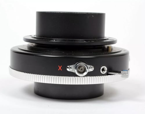 Image of Graphic Kowa 305mm F9 Lens in Copal #3 Shutter (covers 11X14 and more)