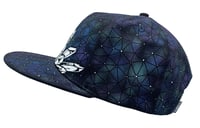 Image 2 of Crystallized Consciousness Glow in the Dark Snapback Hat