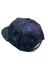 Image 3 of Crystallized Consciousness Glow in the Dark Snapback Hat