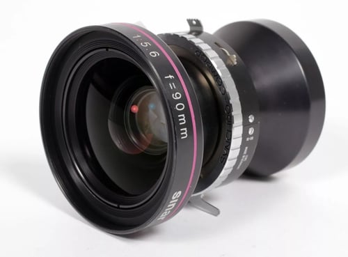 Image of Rodenstock Dinaron Digital MC 90mm F5.6 70° Lens in compur #0 (HR)