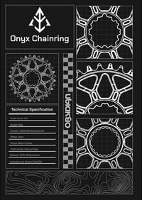 Image 5 of ONYX Chainring (Shimano HG +) 