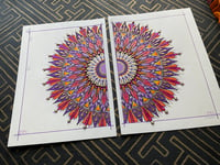 Image 1 of Set of 2 A5 double mandala painting