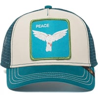 Image 2 of ANIMALS G00RlN Style Trucker Hat – Peace