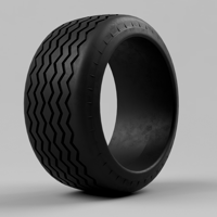 1/64 scale 8mm Bias Ply Tires - Plastic